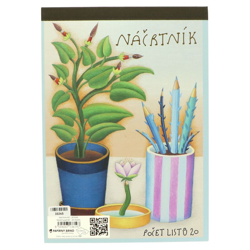 Náčrtník A5 20 listů 90 g
