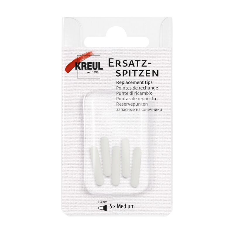 Náhradní hroty pro popisovače KREUL medium 2-4mm