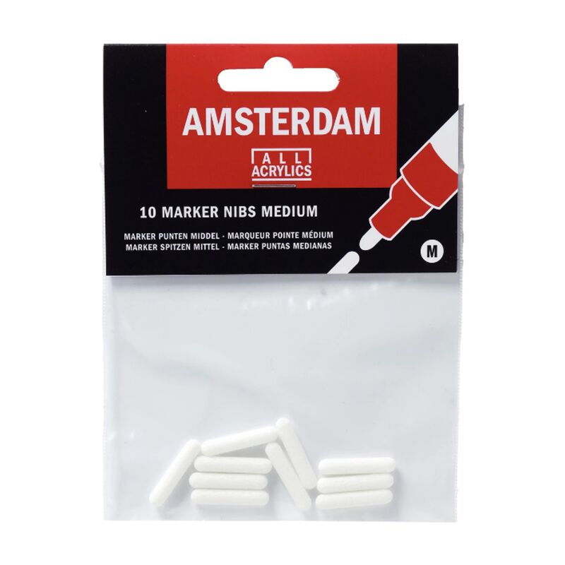 Náhradní hroty pro akrylové fixy Amsterdam 4mm 10ks