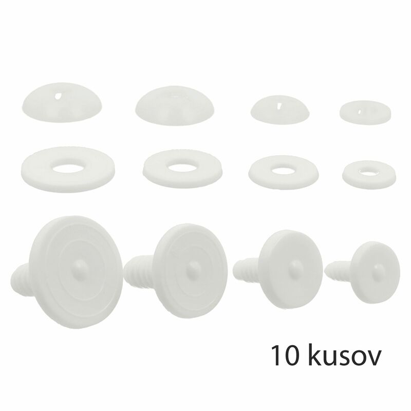 Ideal bezpečnostní kloub na hračky 10 kusů různých velikostí