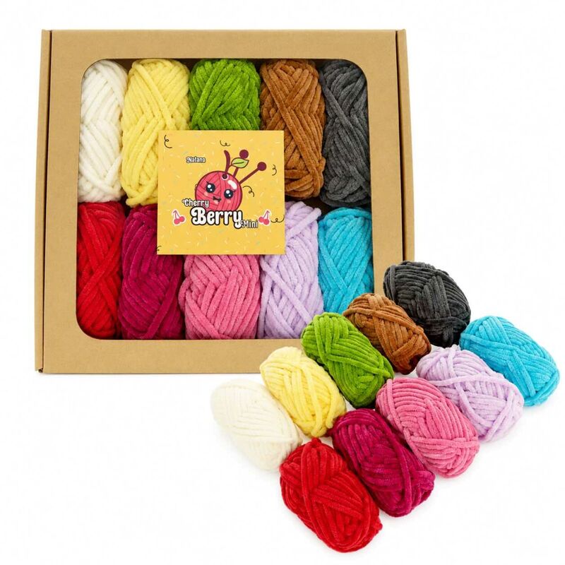 Natana Cherry Berry Mini Color Pack 10 x 20g 24m - barvy duhy