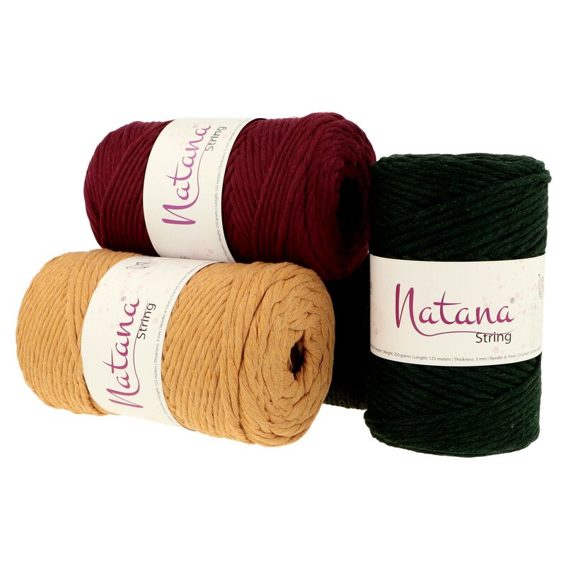 Natana Macrame String 3mm 125m 250g | Noezon.cz