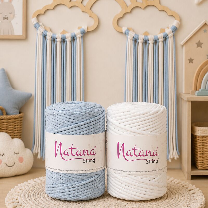Natana Macrame String 4mm 120m 500g