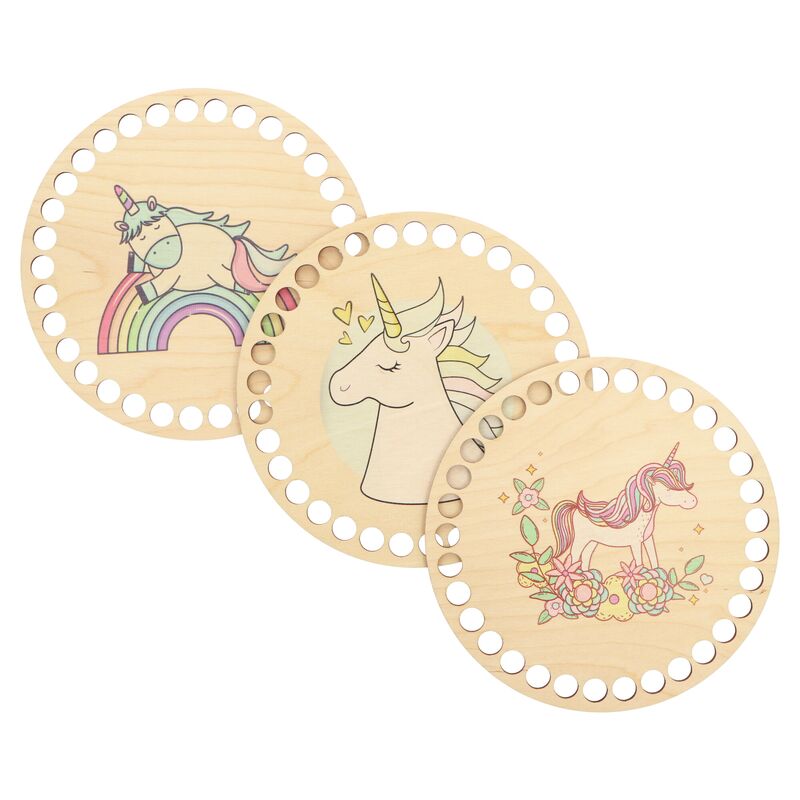 Natana kulaté dno na košík Unicorn 15 cm