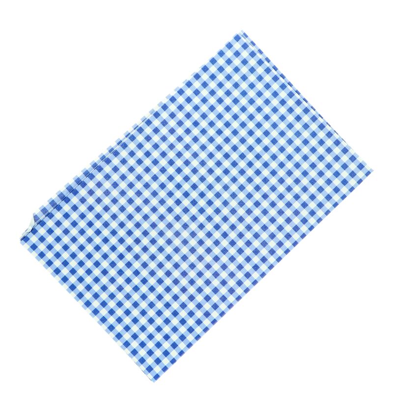 Umělecký ubrus 65x50 cm modro-bílý