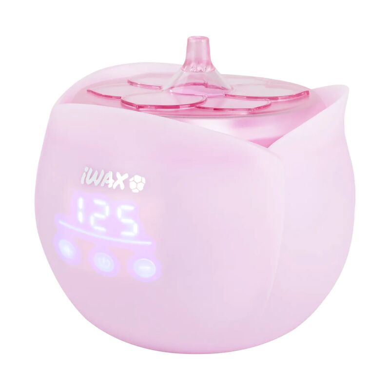Ohřívač depilačního vosku iWax růžový květ 100 W 450 ml