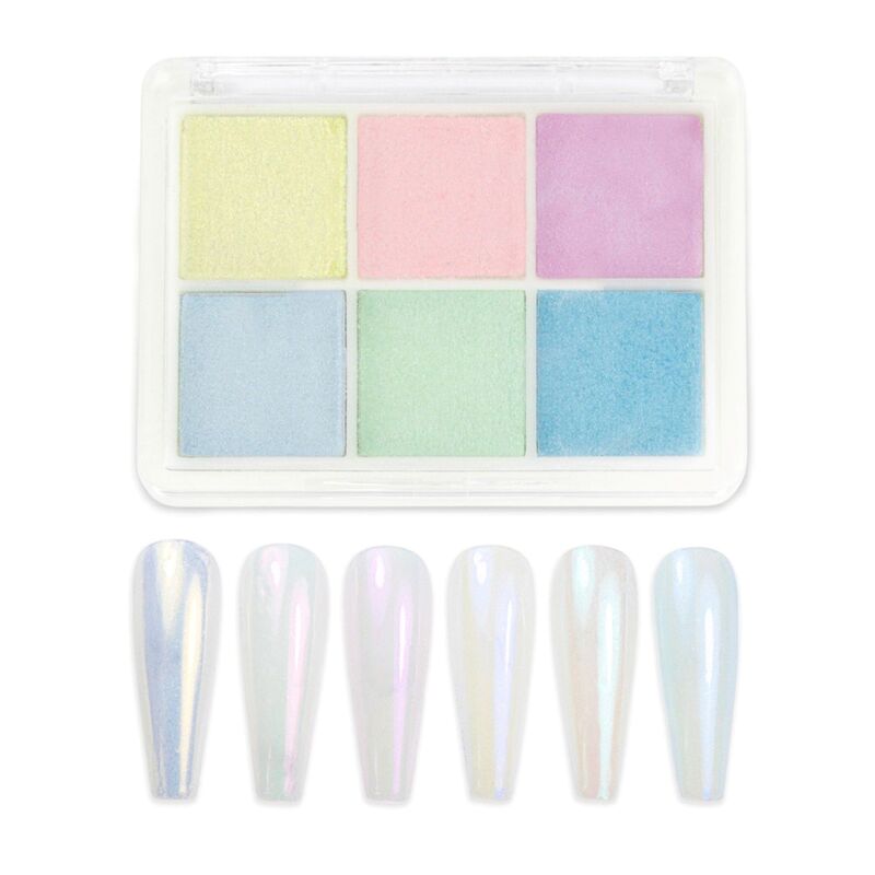 Paleta prášků na nehty Aurora od Molly Nails č. 8