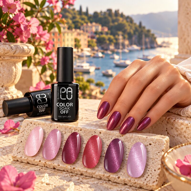 PALU hybridní gel lak Portofino 11 g – cat eye