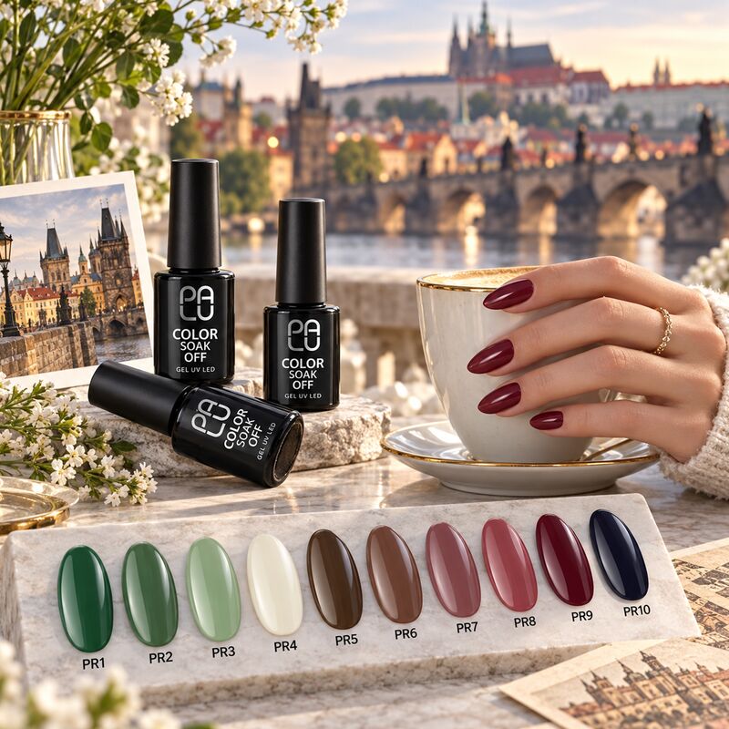 PALU hybridní gel lak Prague 11 g – různé