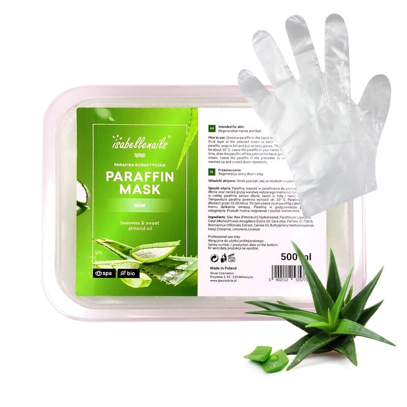 Parafín aloe vera 500ml + Rukavice ZDARMA