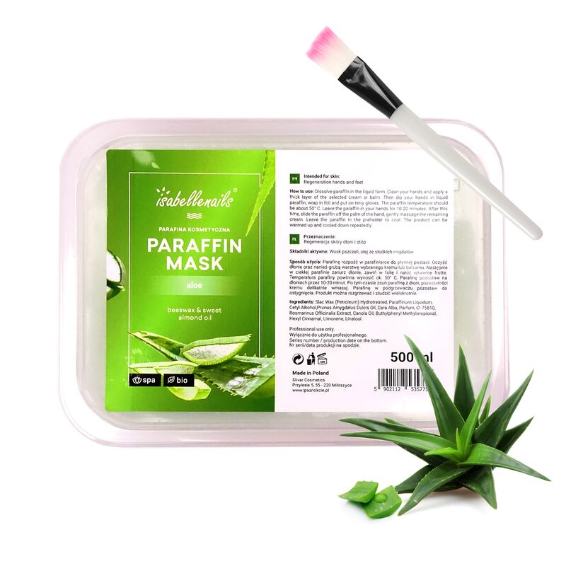 Parafín aloe vera 500ml + štětec ZDARMA