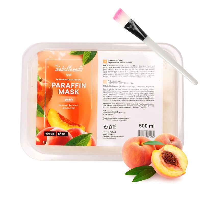 Parafín broskev 500 ml + štětec ZDARMA