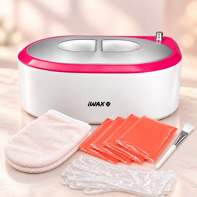 Parafínová vana iWax AM-8009 265 W – s parafínem a příslušenstvím