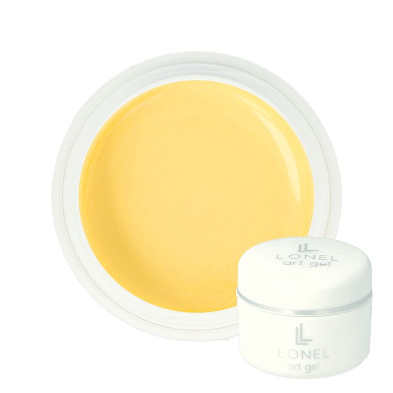 Pastelově žlutý paint gel LONEL 5ml