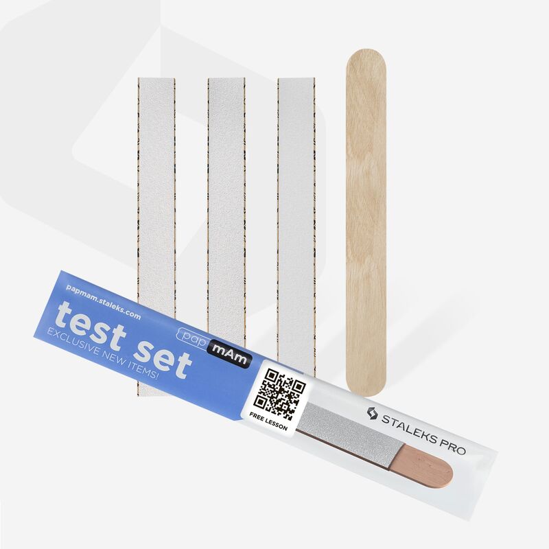 Pilníky Staleks Pro papmAm test kit