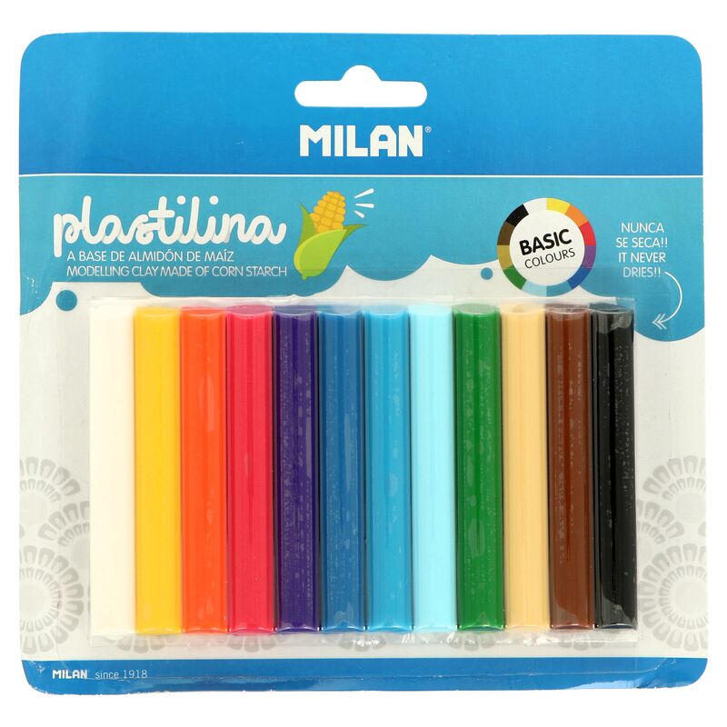 Plastelína MILAN 12 tyčinek 140 g