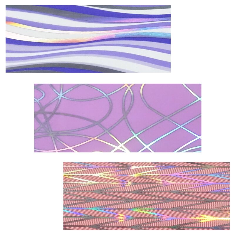 Rossart 120cm pruhovaná přenosová fólie - různé vzory a barvy