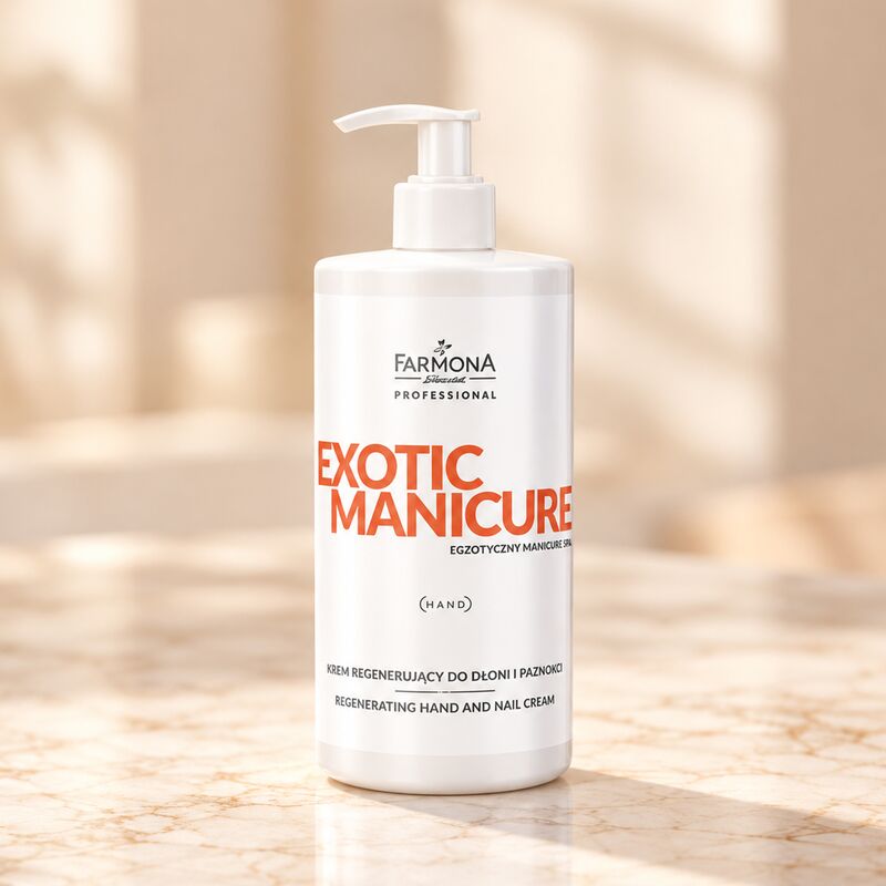 Regenerační krém na ruce a nehty Farmona Exotic Manicure 500 ml