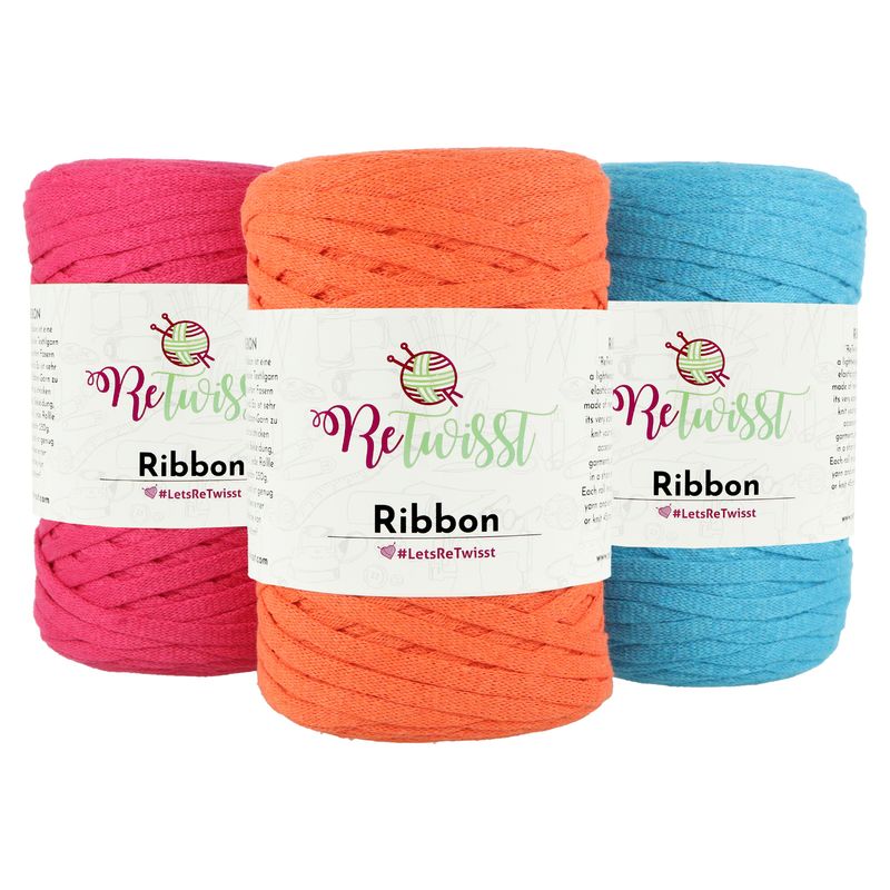 Textilní příze ReTwisst Ribbon 250g 130m