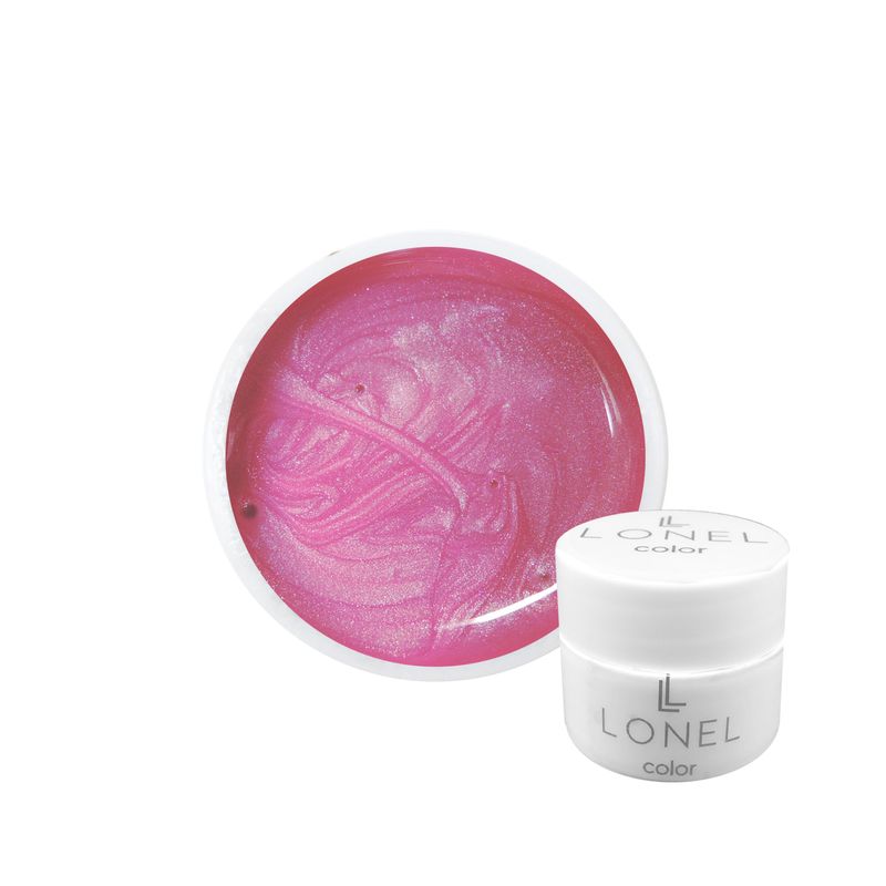 Růžový perleťový UV gel LONEL 004 5ml