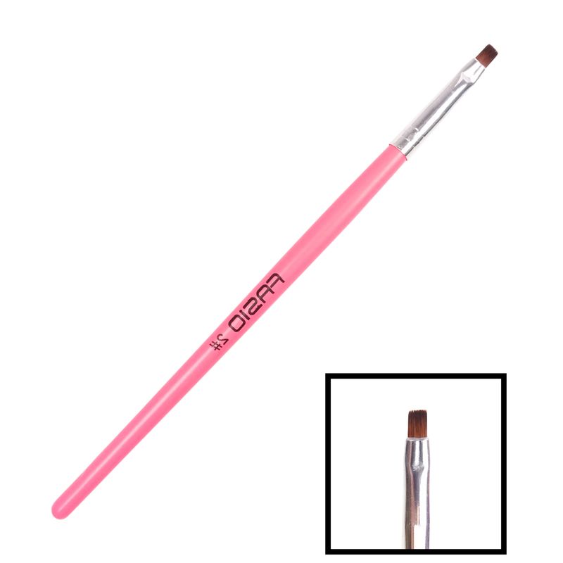 Růžový štětec č.2 na gel 5 mm