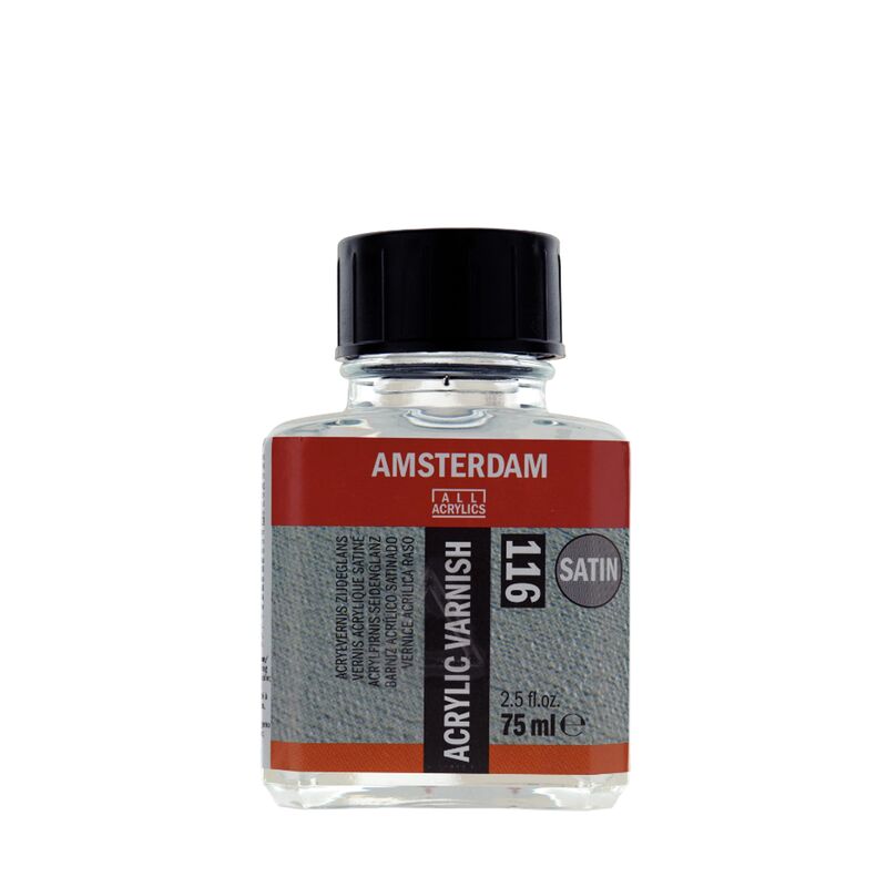 Amsterdam Saténový akrylový lak 75ml
