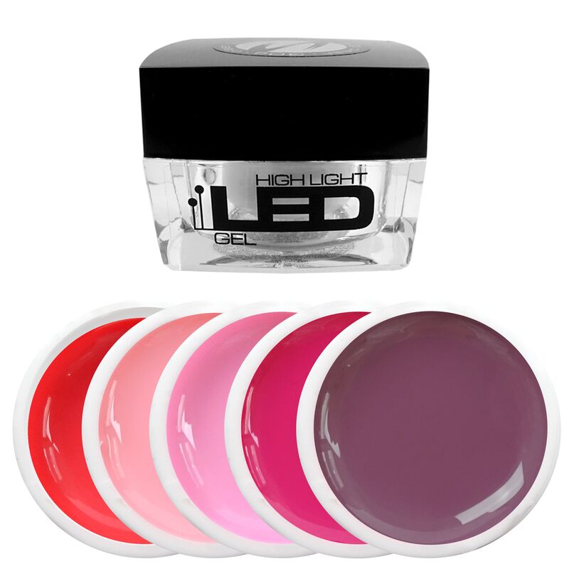 Silcare High Light LED Gel 4g - různé barvy