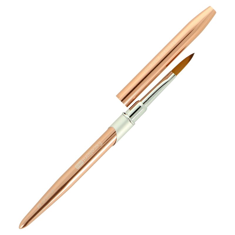 Štětec č.8 na akryl rose gold