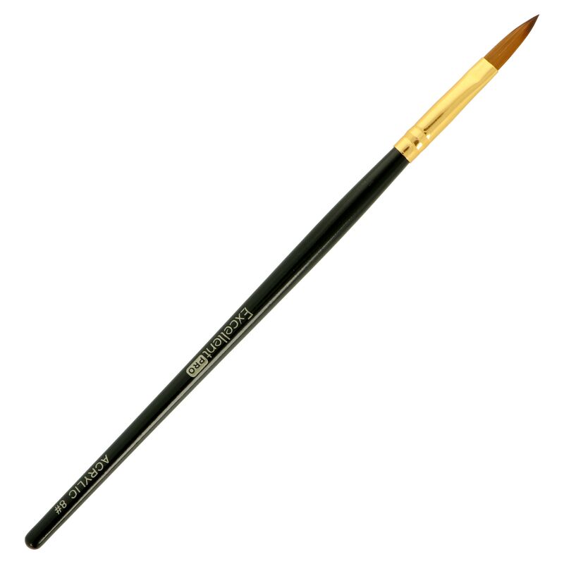 Štětec vel. 8 na akryl 18 mm