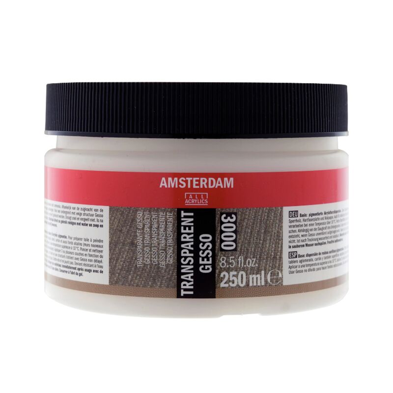 Transparentní gesso Amsterdam 250 ml
