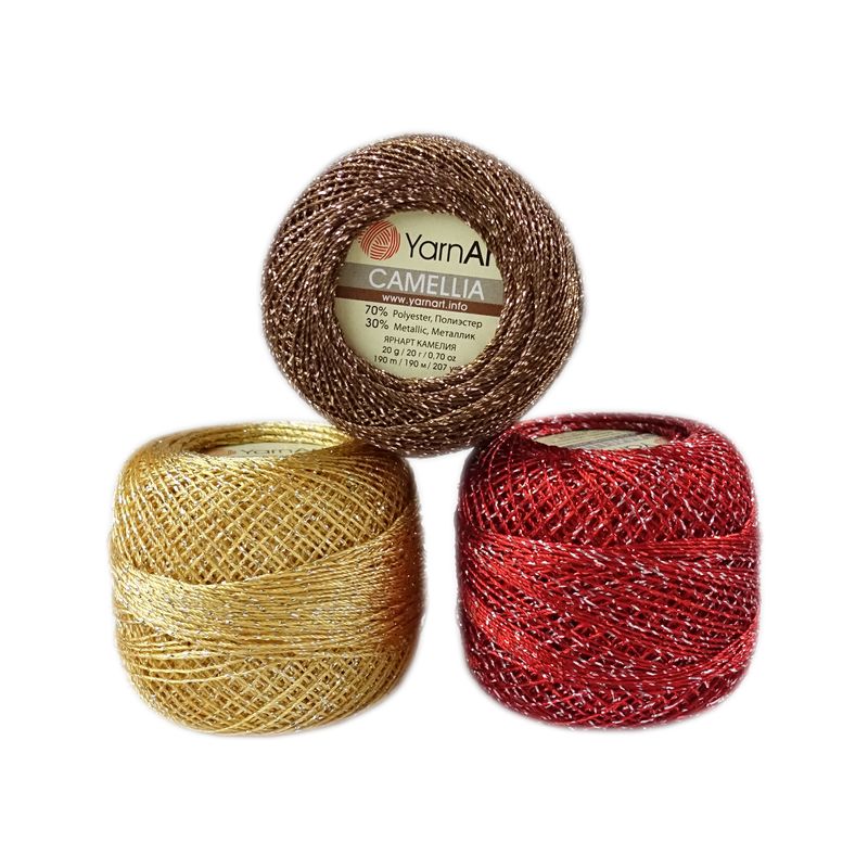 YarnArt Camellia s lurexem 20g 190m