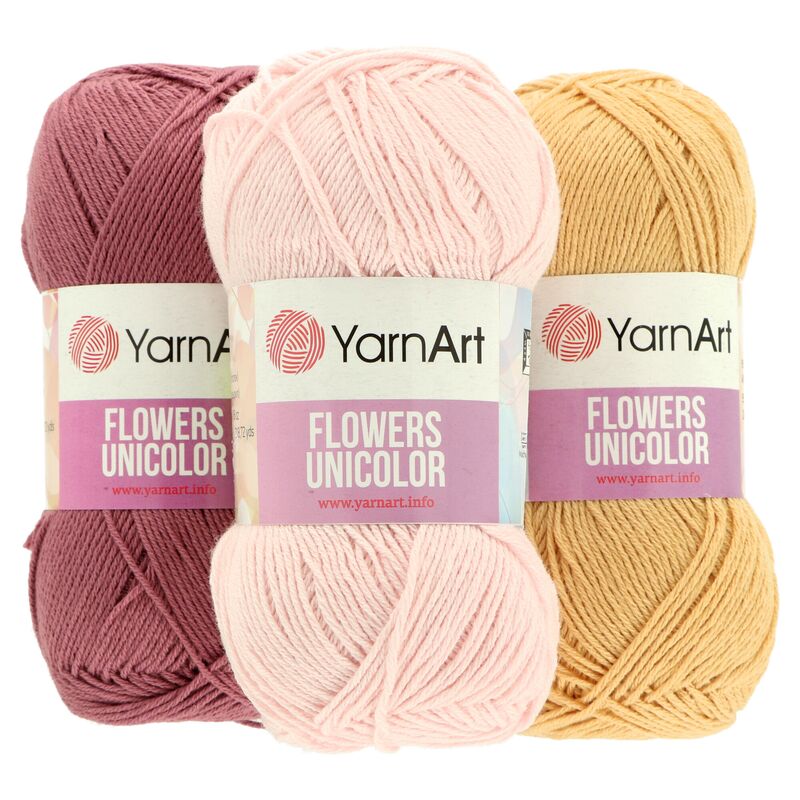 YarnArt Flowers Unicolor 50g 200m