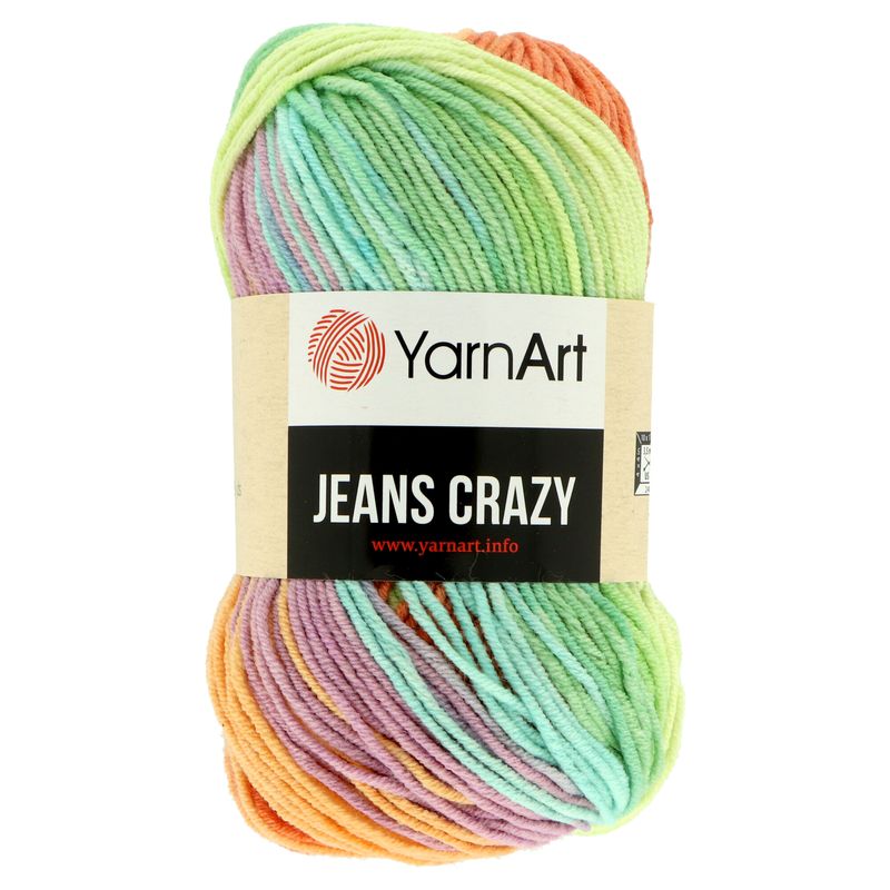 YarnArt Jeans Crazy 50g 160m Noezon.cz