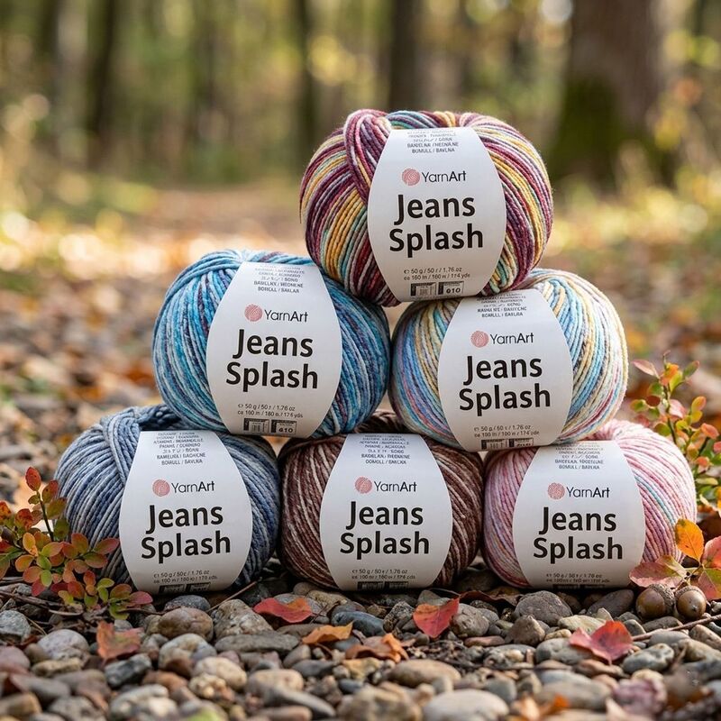 YarnArt Jeans Splash 50g 160m