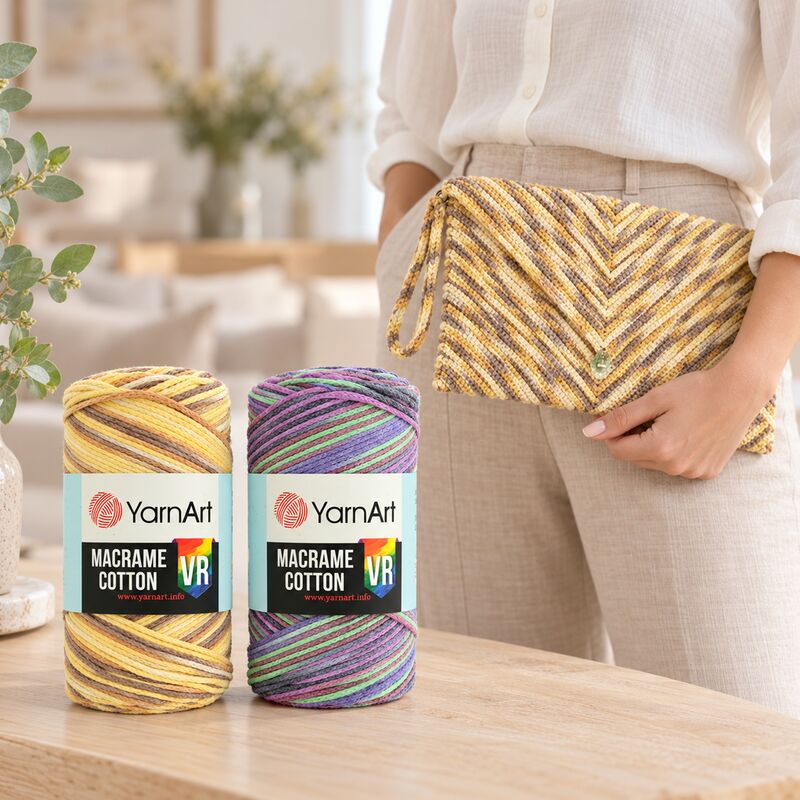 YarnArt Macrame Cotton 2mm VR 250g 225m