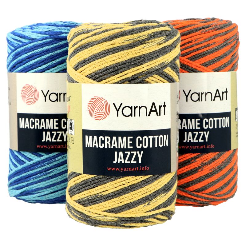 YarnArt Macrame Cotton Jazzy 2mm 250g 225m