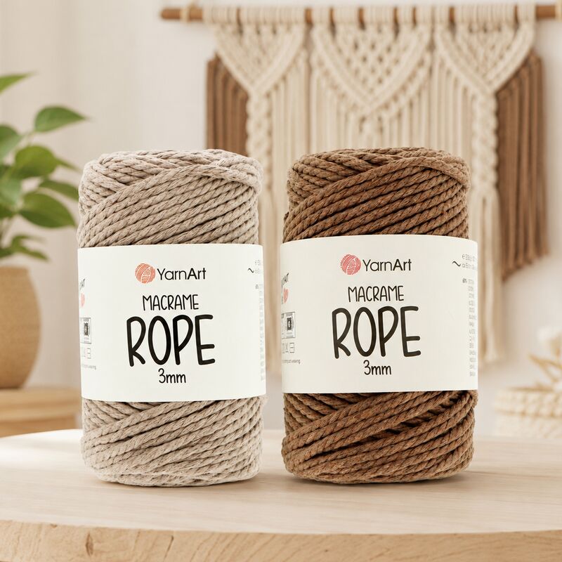 YarnArt Macrame Rope 3mm 250g 63m
