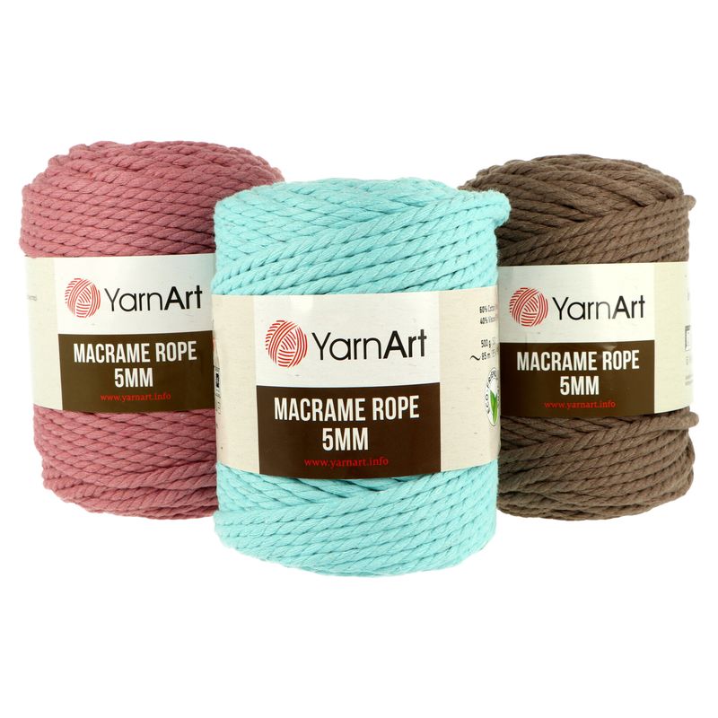 YarnArt Macrame Rope 5mm 500g 85m