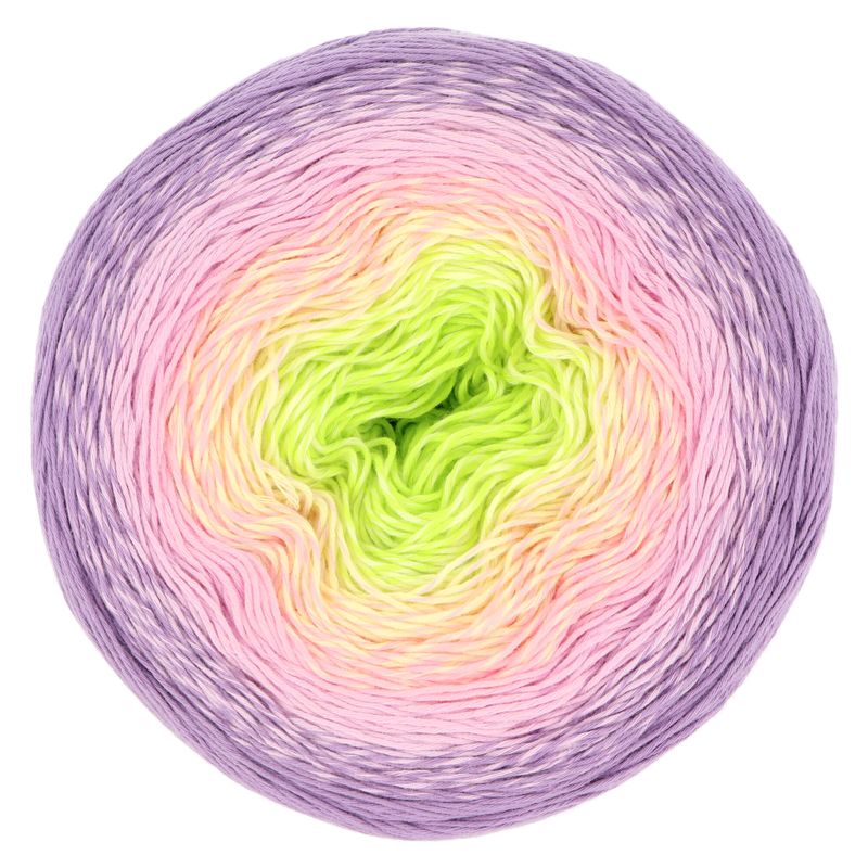 Yarnart Rosegarden: Gomitolo Di Lana Da 500g In Cotone Multicolore Sfumato – Perfetto Per Maglia E Uncinetto