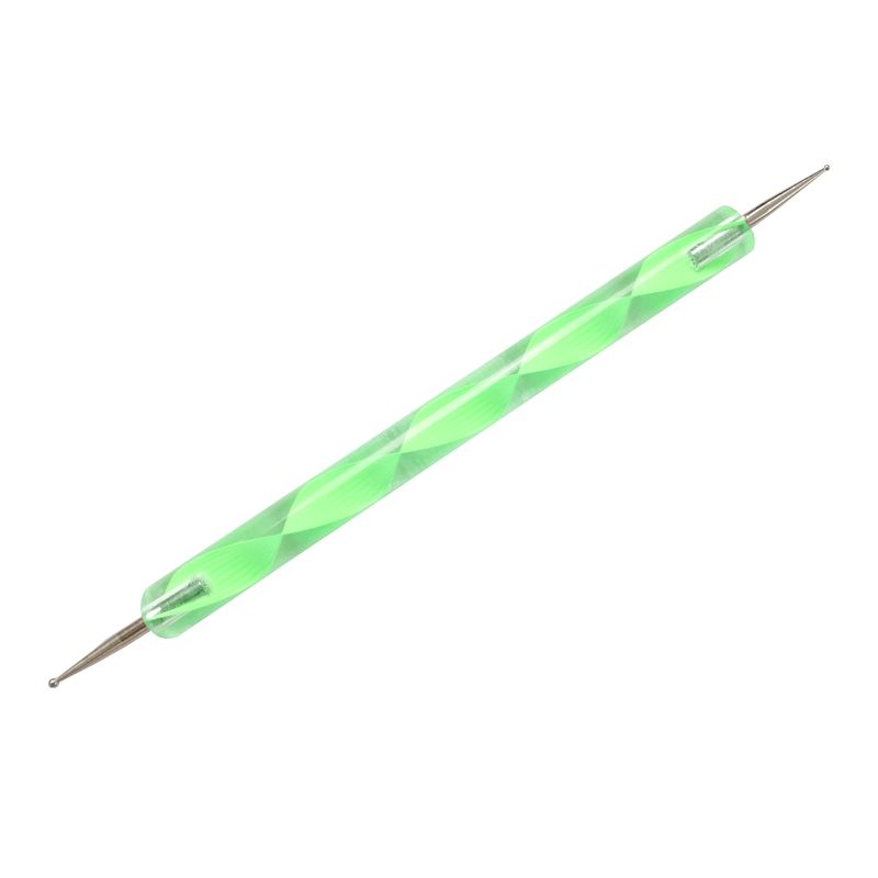 Zdobící pero zelené 3 mm